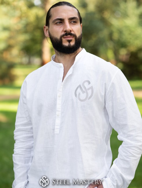Men's half-placket shirt 