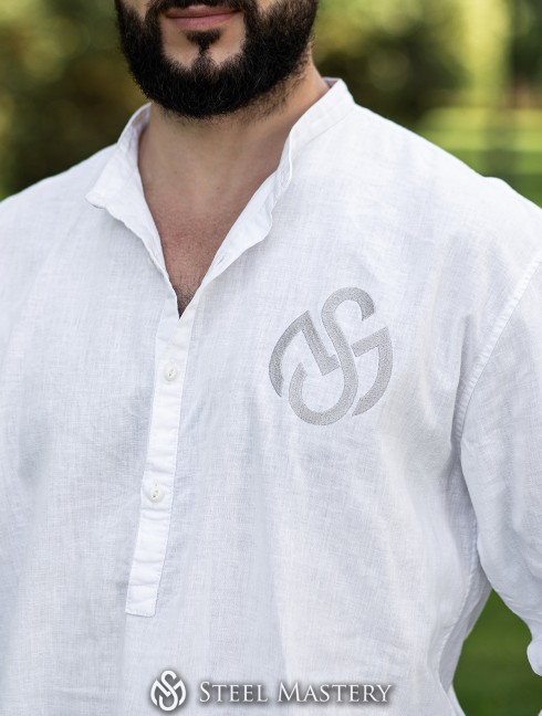 Men's half-placket shirt 