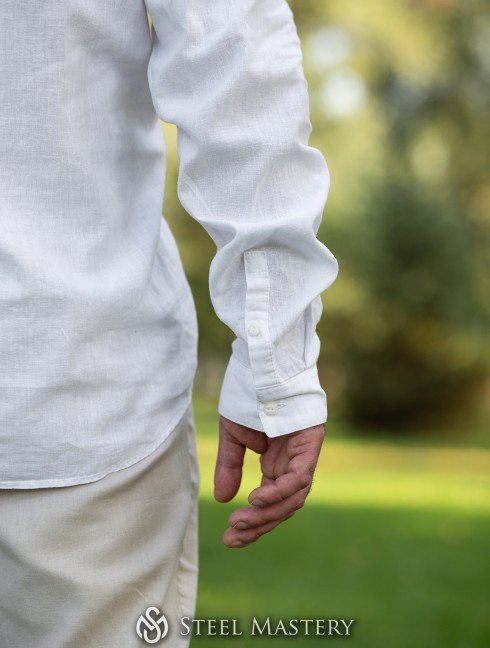 Men's half-placket shirt 