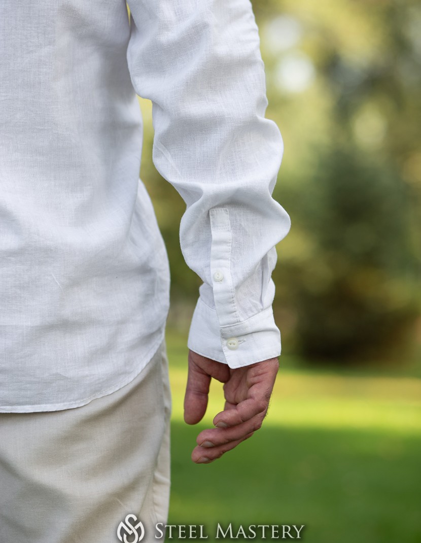 Men's half-placket shirt  photo made by Steel-mastery.com