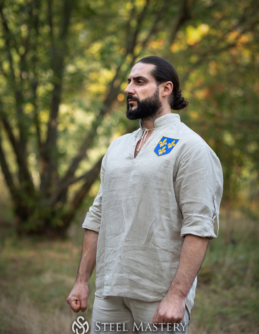 Men's shirt in medieval style  photo made by Steel-mastery.com