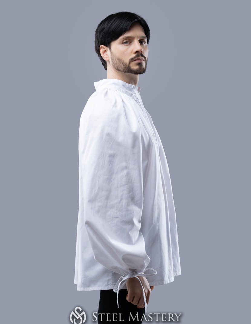 Men's shirt with lacing, XV century photo made by Steel-mastery.com