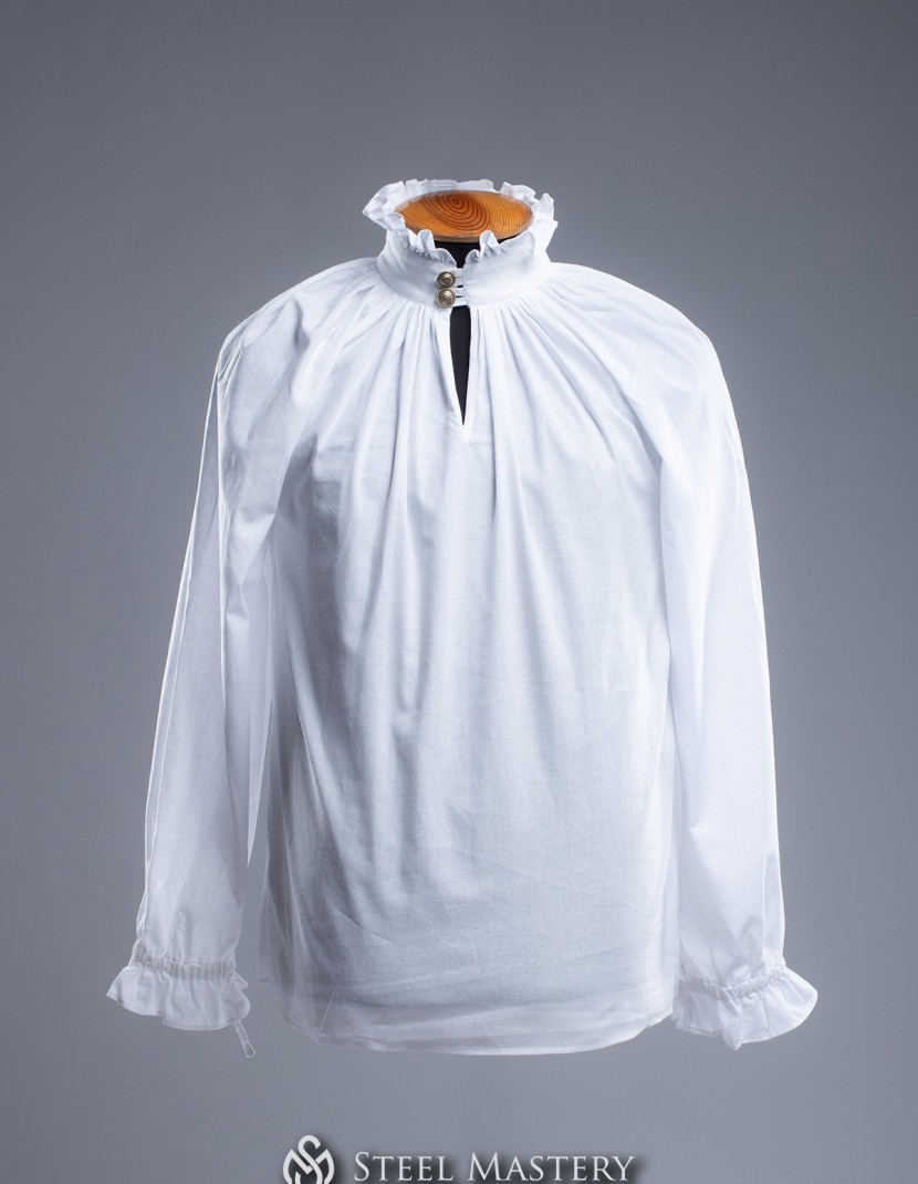 Men's shirt with frills XVI-XVII century photo made by Steel-mastery.com