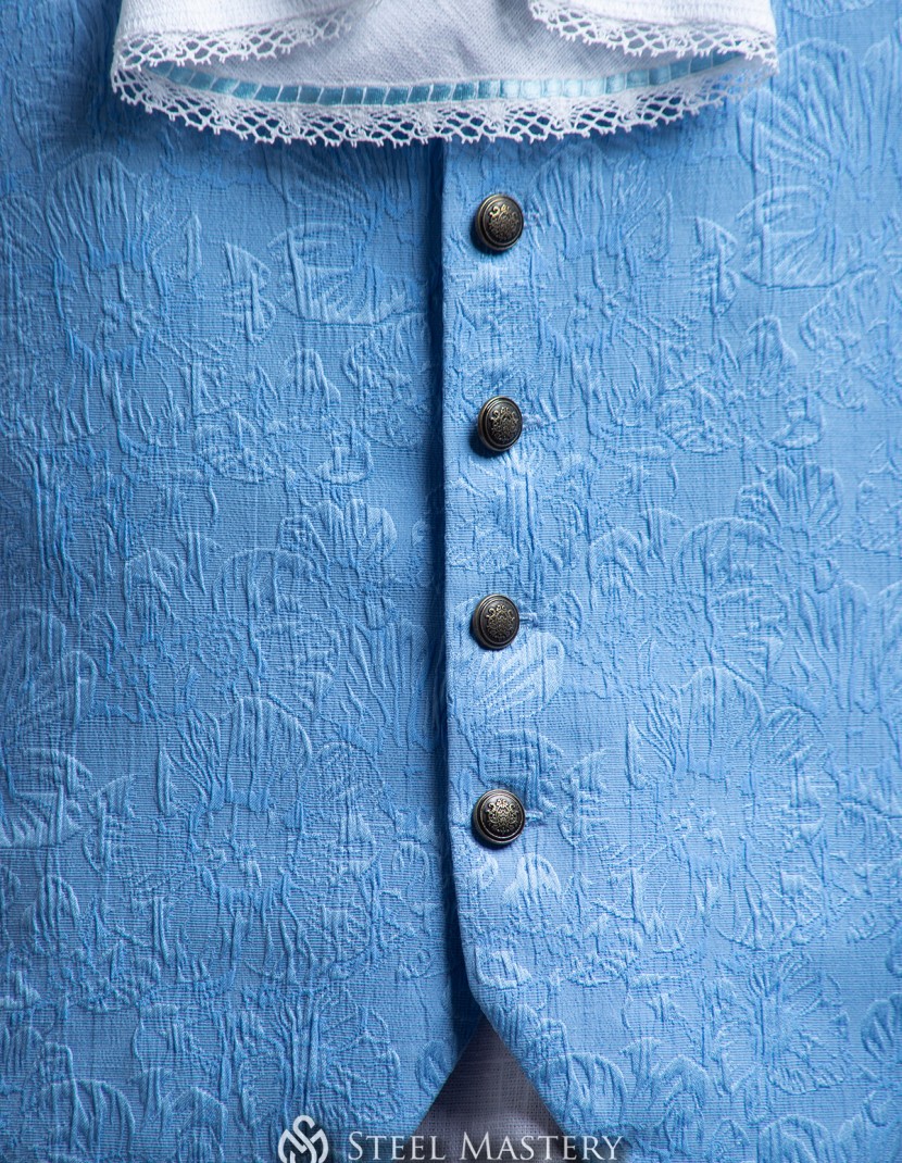 Elegant jacquard vest  photo made by Steel-mastery.com