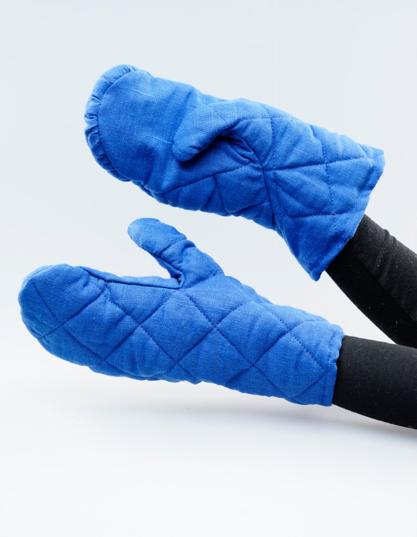 Padded mittens in stock  photo made by Steel-mastery.com