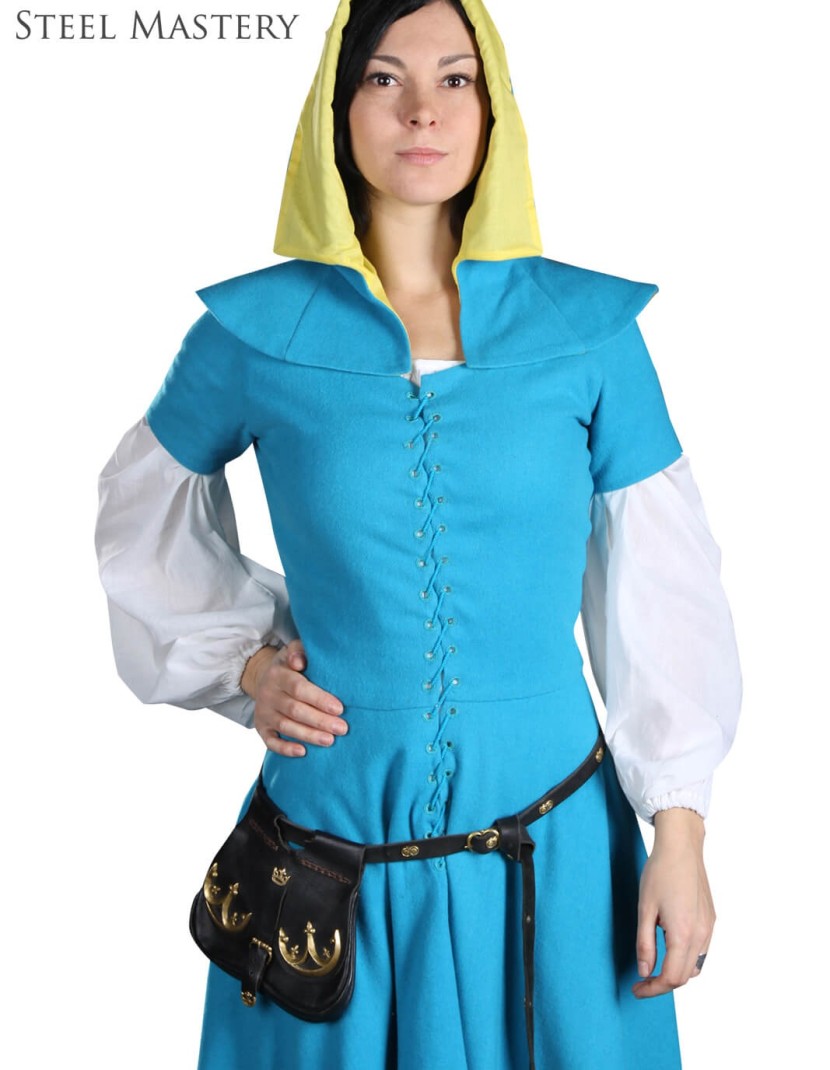 Kirtle, European dress of XV century Ready to ship photo made by Steel-mastery.com