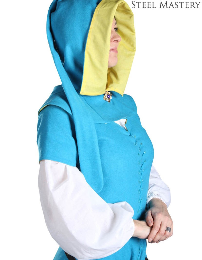Wool hood of the XV century photo made by Steel-mastery.com