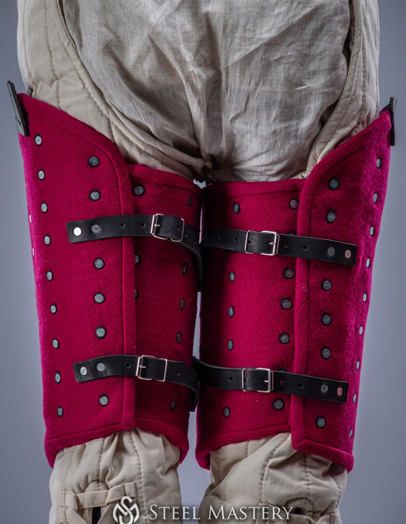 PINK WOOLEN THIGH PROTECTION M SIZE IN STOCK  photo made by Steel-mastery.com