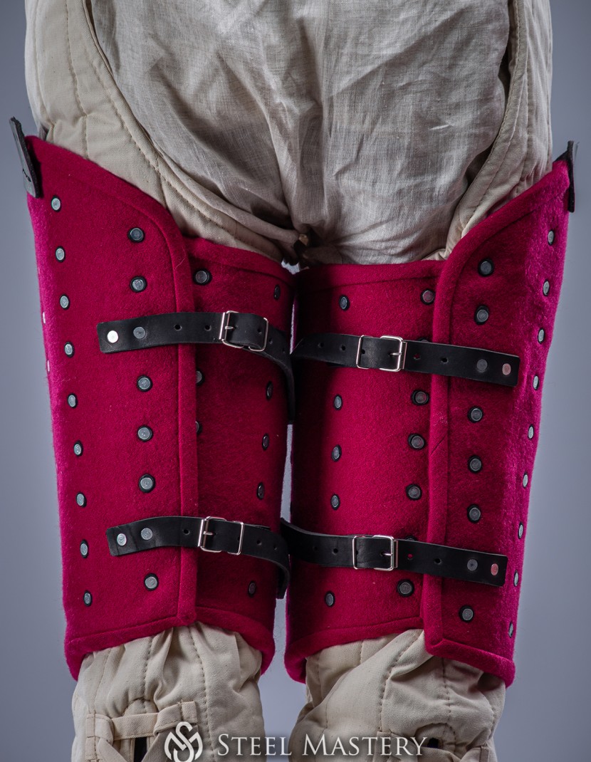 PINK WOOLEN THIGH PROTECTION M SIZE IN STOCK  photo made by Steel-mastery.com