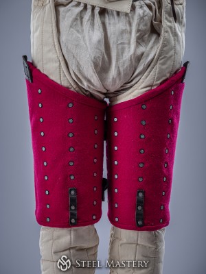 PINK WOOLEN THIGH PROTECTION M SIZE IN STOCK 