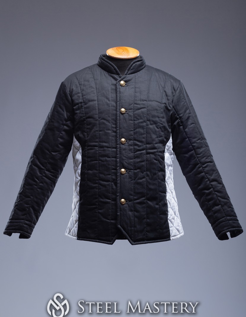 Cotton medieval Jacket XL size in stock  photo made by Steel-mastery.com