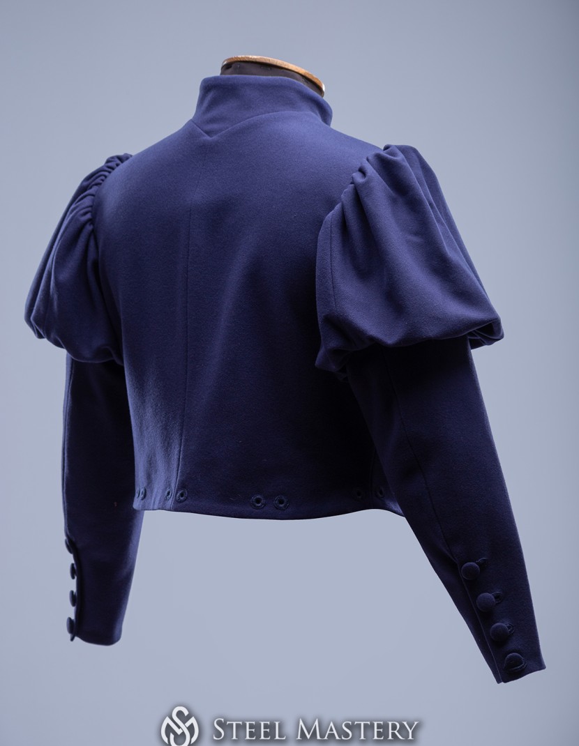 L size dark blue doublet in stock  photo made by Steel-mastery.com