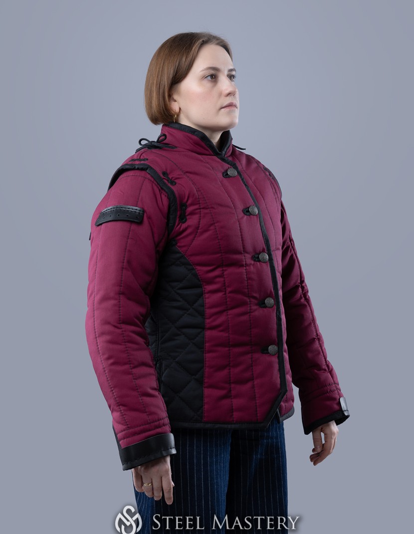 Wine-red HEMA jacket 800N -  in stock photo made by Steel-mastery.com