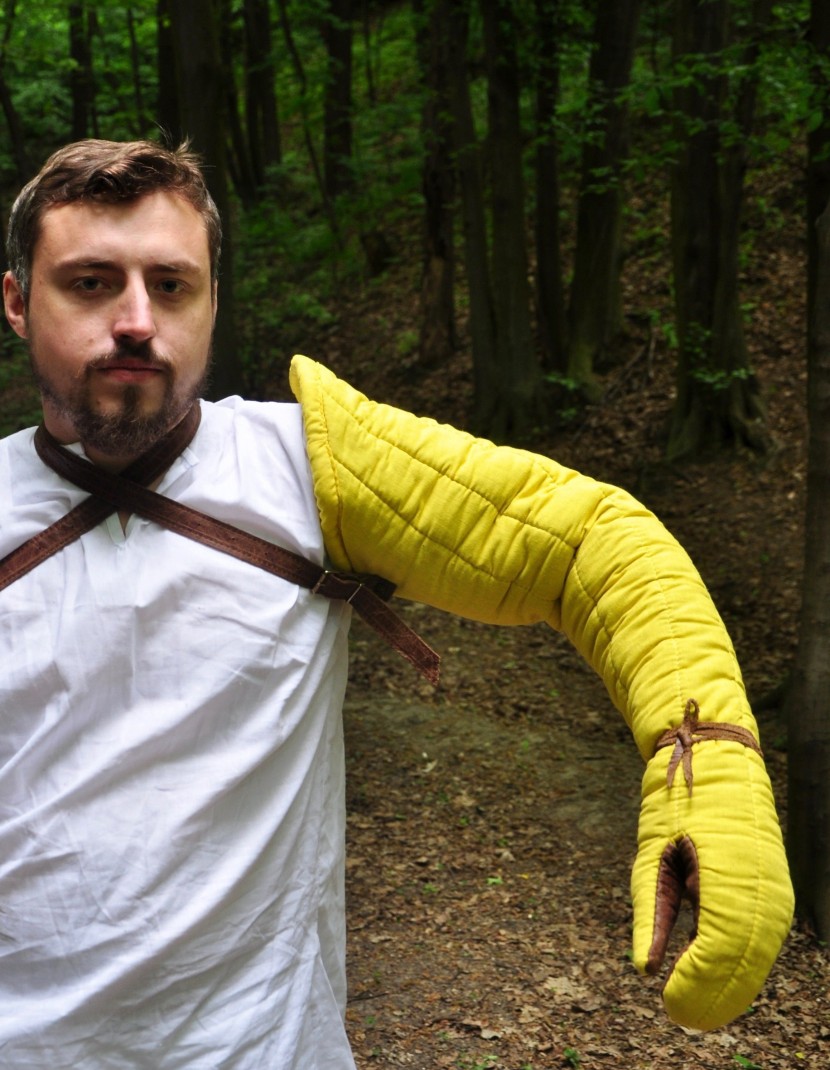 Manica for left hand (Retiarius) photo made by Steel-mastery.com