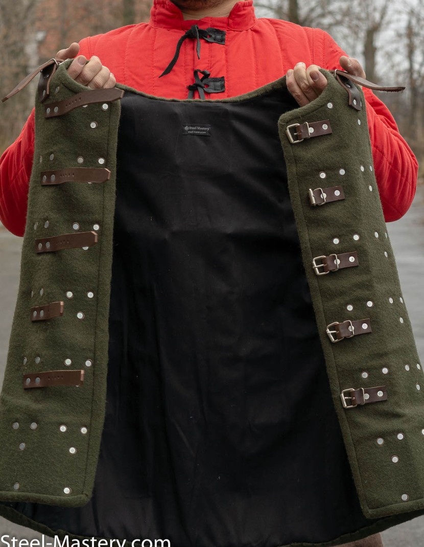 WOOLEN BRIGANDINE XL photo made by Steel-mastery.com