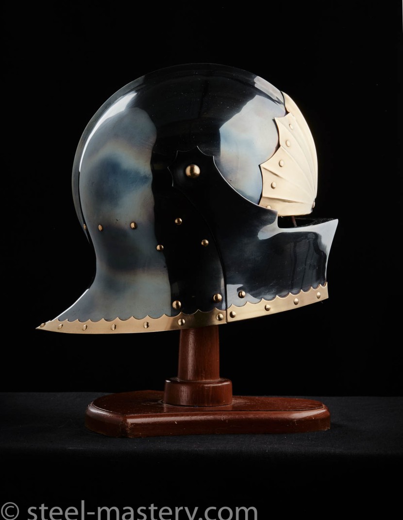 HELMET SALLET  photo made by Steel-mastery.com