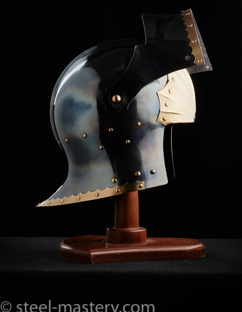 HELMET SALLET  photo made by Steel-mastery.com