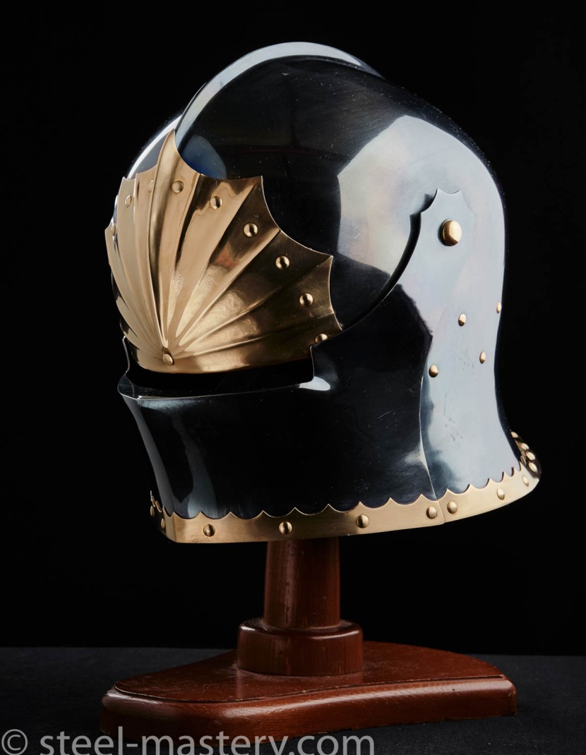 HELMET SALLET  photo made by Steel-mastery.com