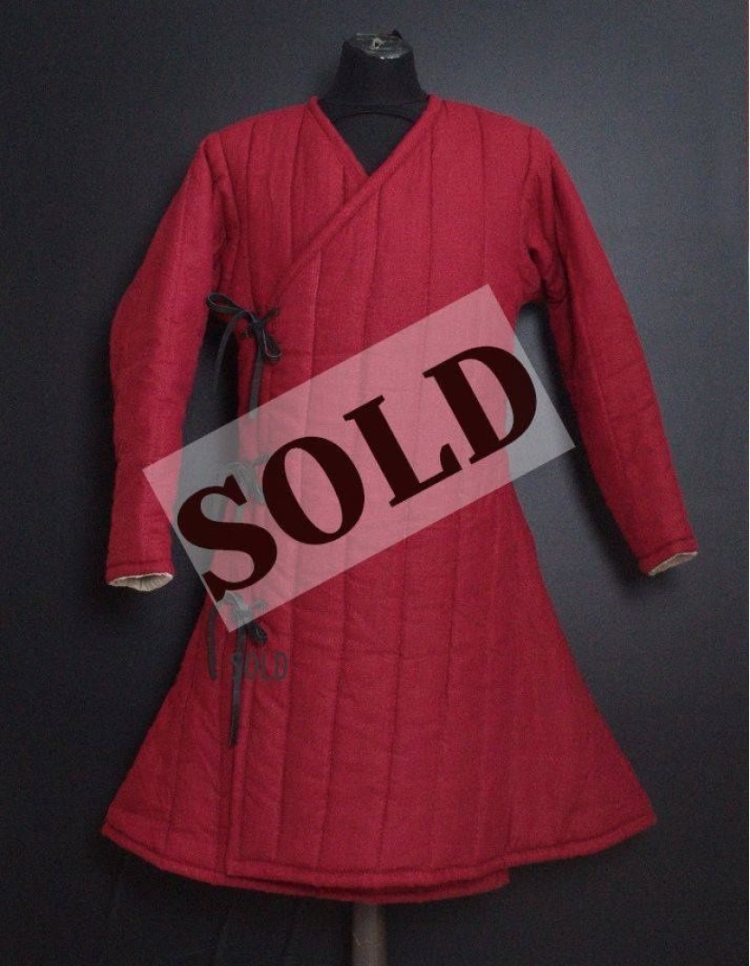 Gambeson eastern (wine red) photo made by Steel-mastery.com