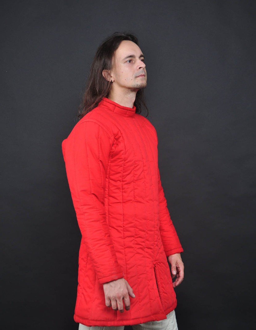 Closed-front gambeson (X-XII centuries) photo made by Steel-mastery.com