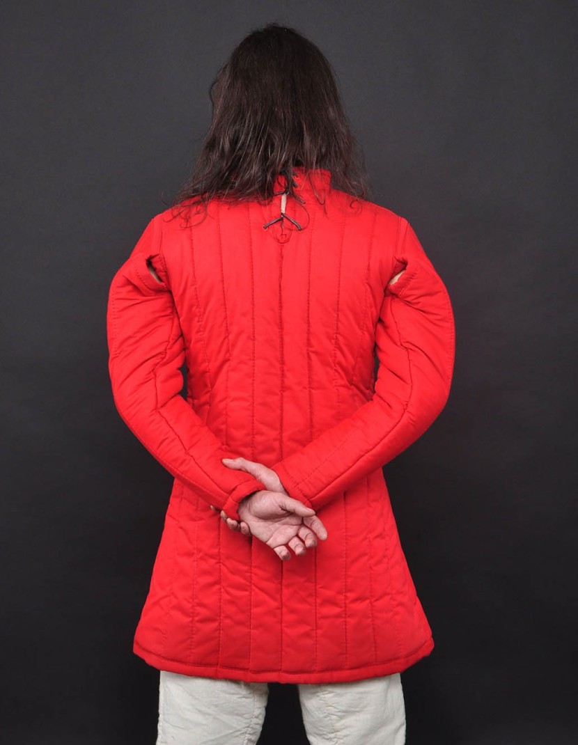 Closed-front gambeson (X-XII centuries) photo made by Steel-mastery.com