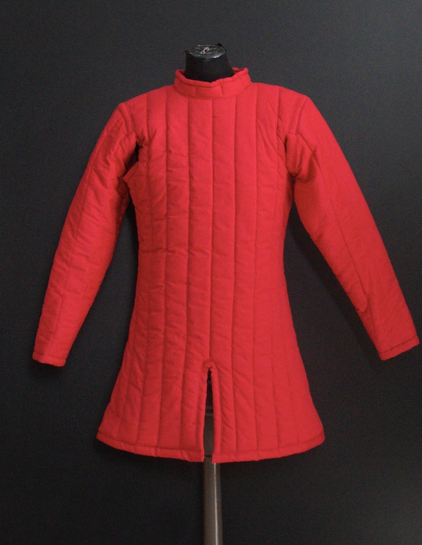 Closed-front gambeson (X-XII centuries) photo made by Steel-mastery.com