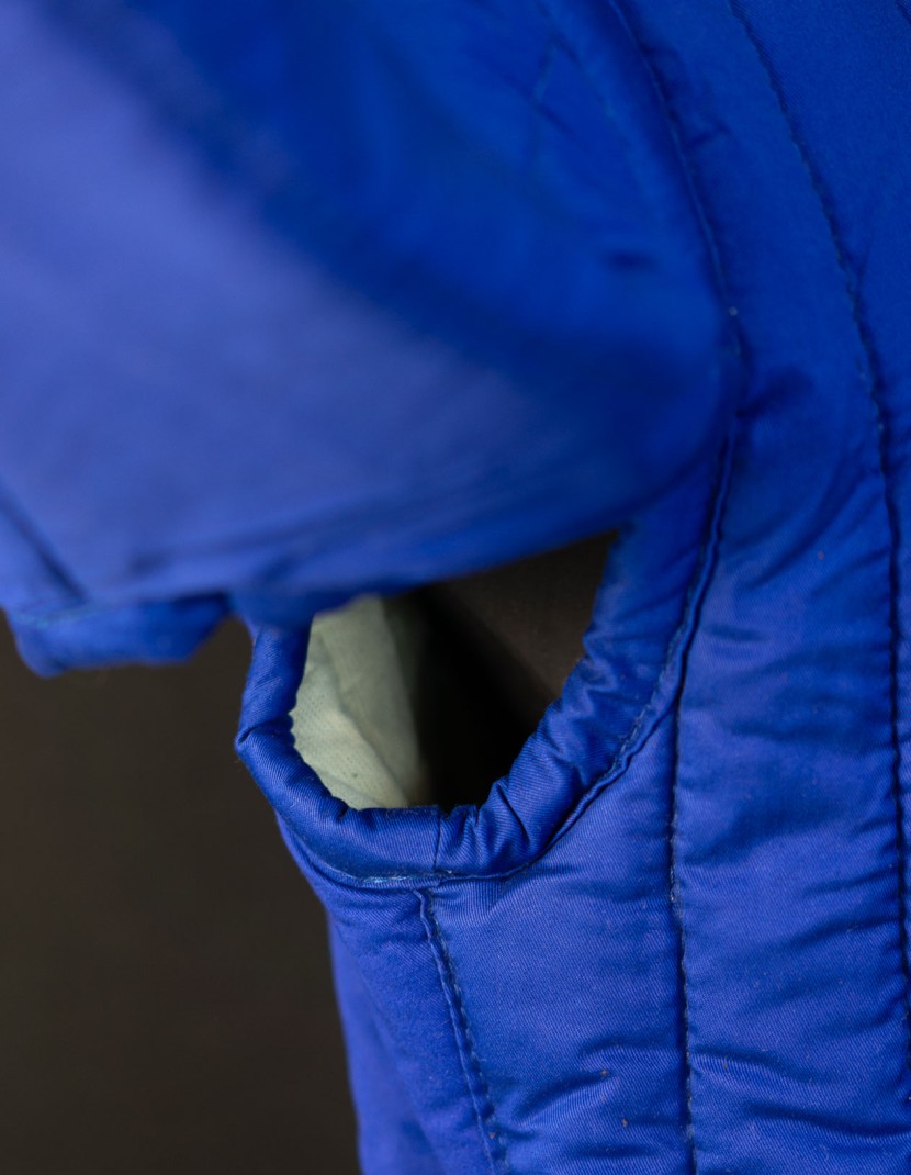 Blue gambeson M  photo made by Steel-mastery.com