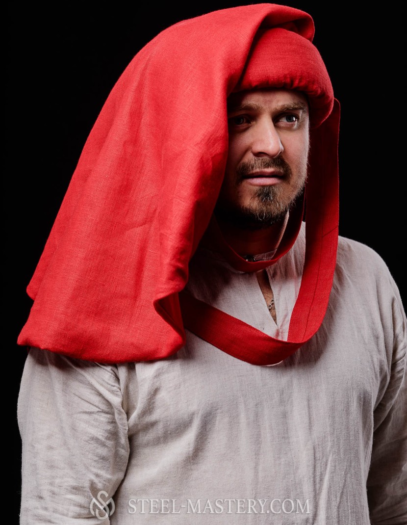 Red linen chaperon photo made by Steel-mastery.com