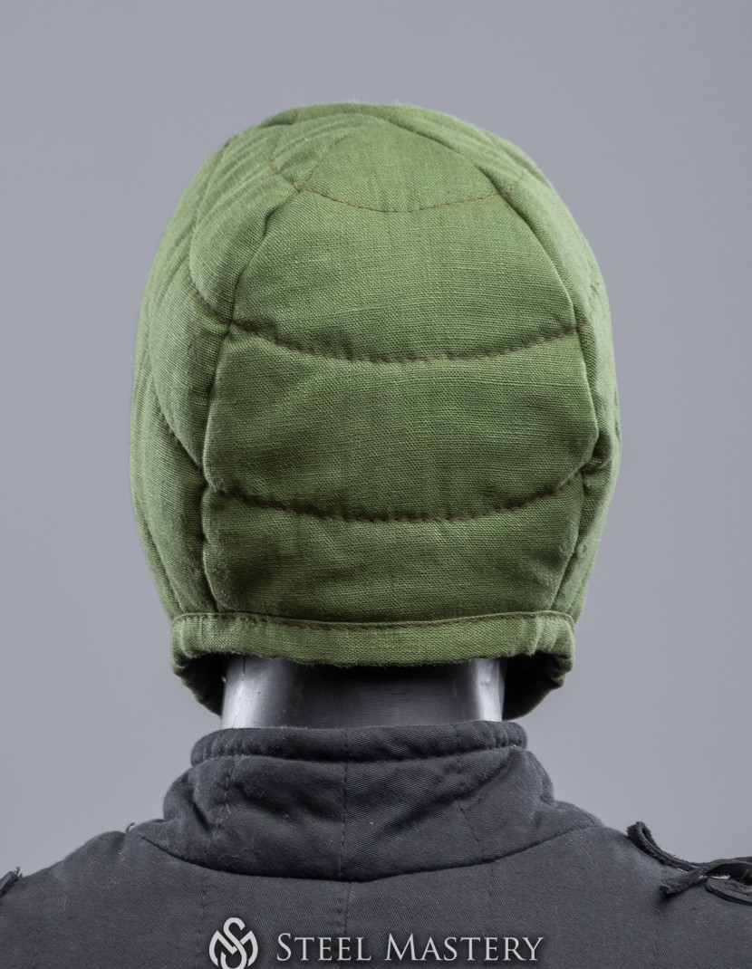 Padded linen cap for helmet  photo made by Steel-mastery.com