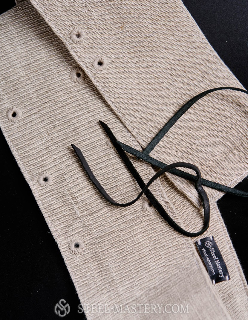 ARMING BELT FOR CHAUSSES, LINEN photo made by Steel-mastery.com