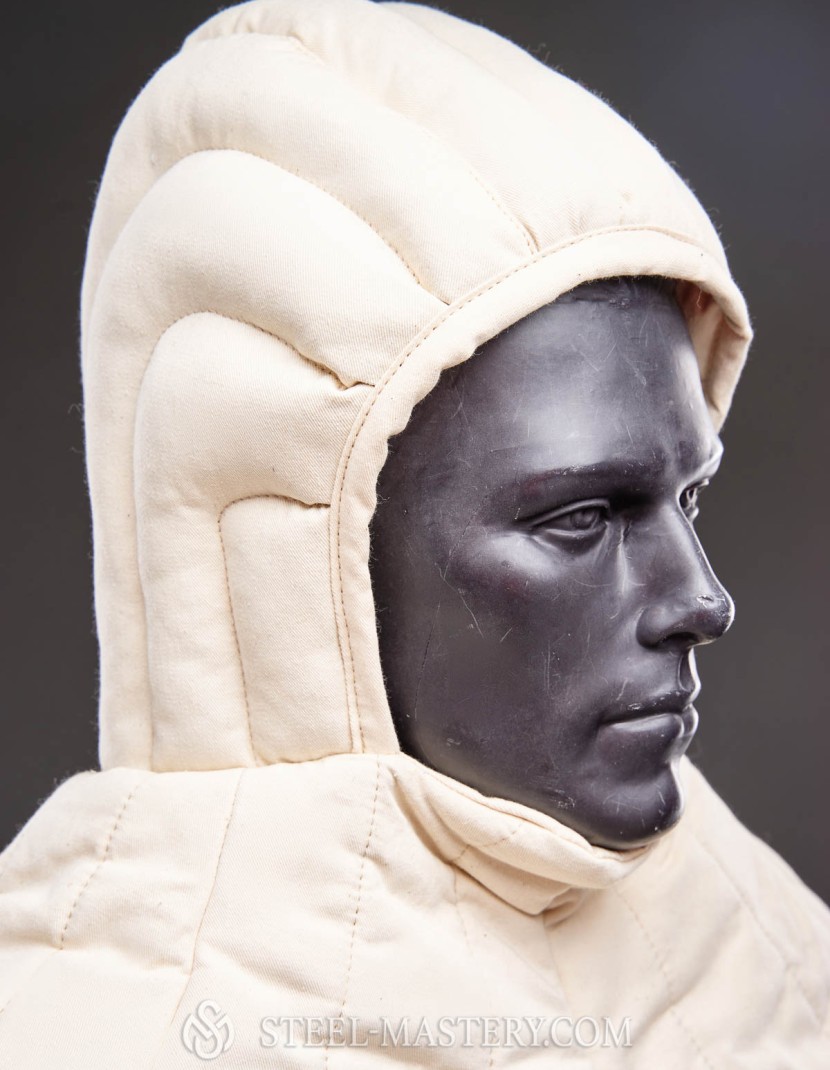 Cotton liner with pelerine  photo made by Steel-mastery.com