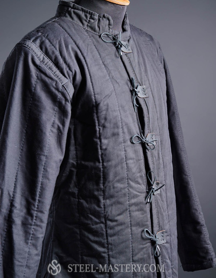 Ordinary cotton thin gambeson, L-size photo made by Steel-mastery.com