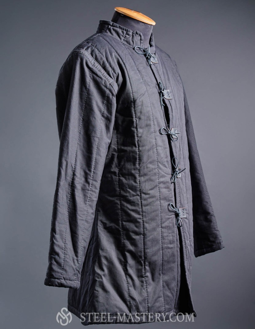 Ordinary cotton thin gambeson, L-size photo made by Steel-mastery.com