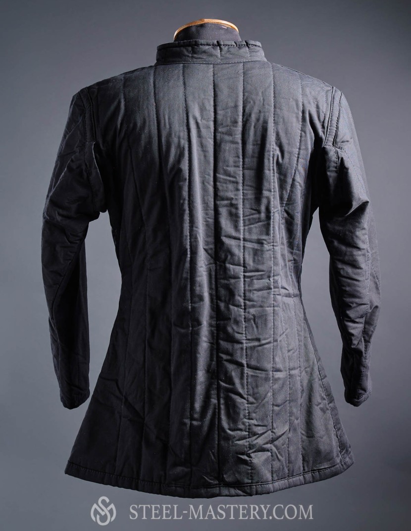 Ordinary cotton thin gambeson, L-size photo made by Steel-mastery.com