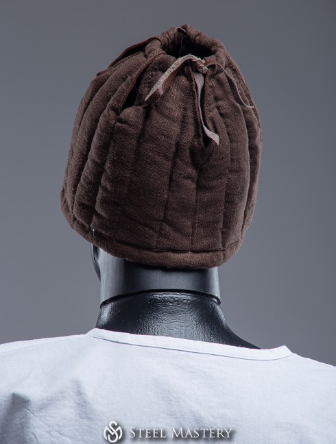 BROWN LINEN LINER FOR HELMET IN STOCK