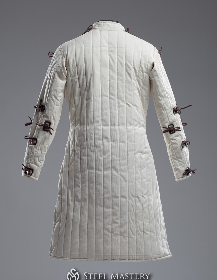 Long gambeson of the XI-XV centuries M size in stock  photo made by Steel-mastery.com