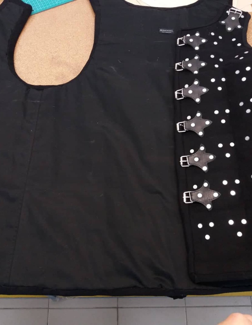 Brigandine for European knight photo made by Steel-mastery.com