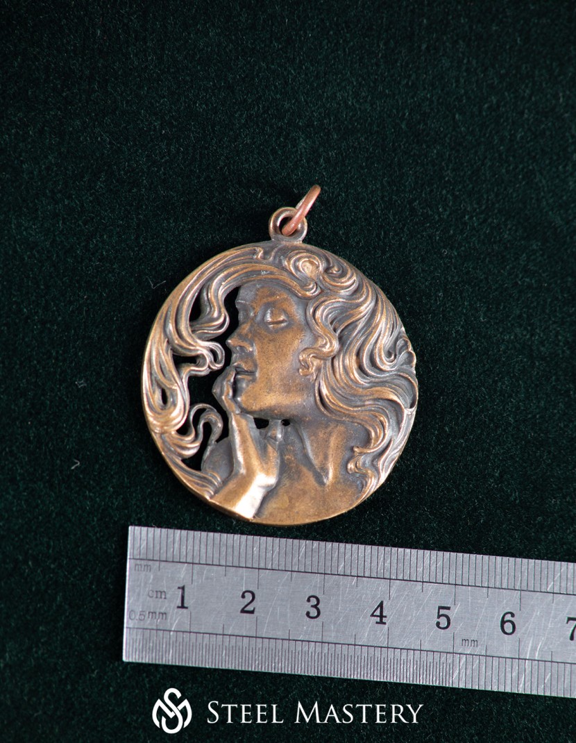 VIRGO STAR SIGN NECKLACE  photo made by Steel-mastery.com