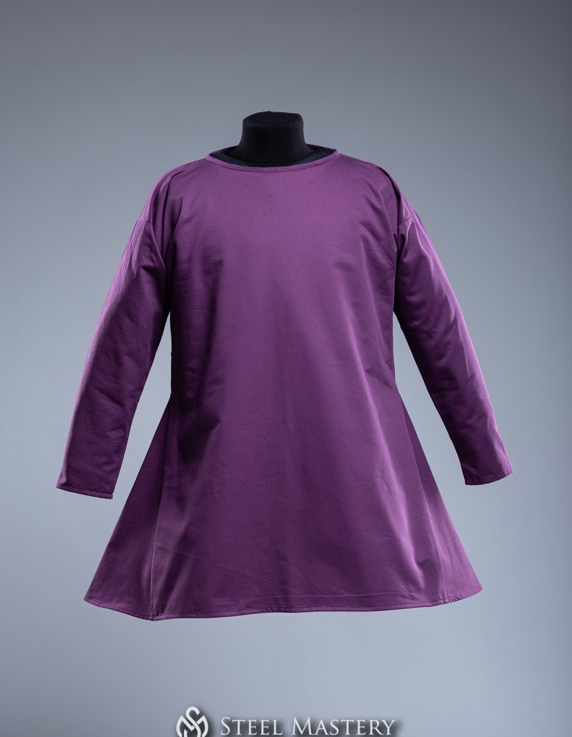 Eastern cotton purple Tunic XL size  photo made by Steel-mastery.com