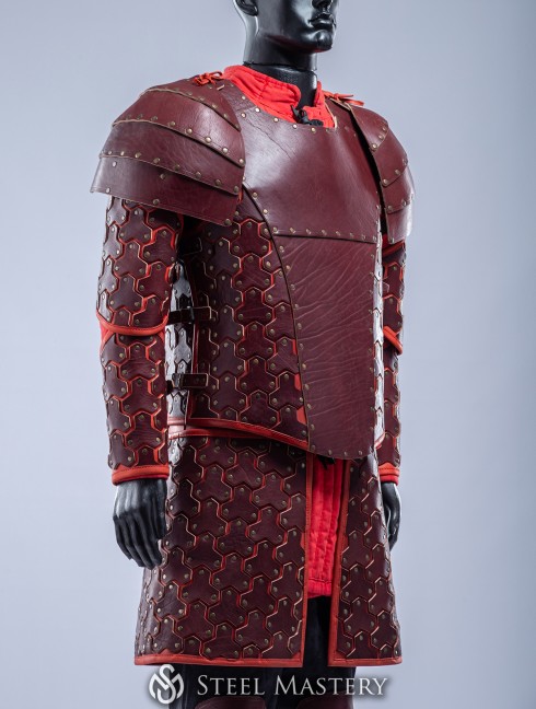 IN STOCK! SALE! Leather fantasy armor for larp, cosplay