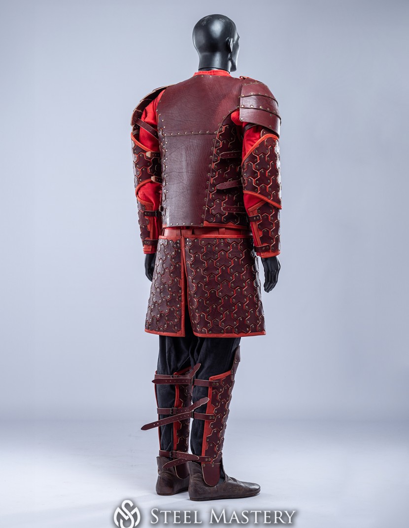 IN STOCK! SALE! Leather fantasy armor for larp, cosplay photo made by Steel-mastery.com