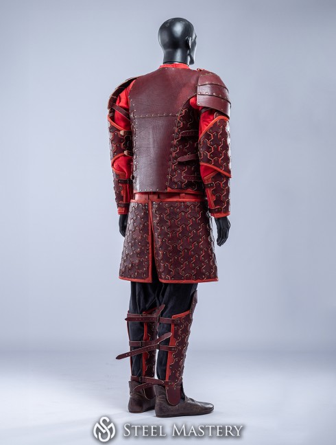 IN STOCK! SALE! Leather fantasy armor for larp, cosplay