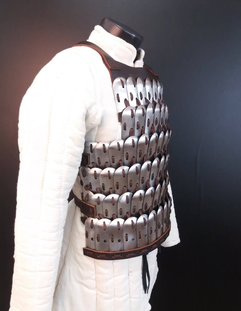 FRONT PART OF LAMELLAR ARMOR  photo made by Steel-mastery.com