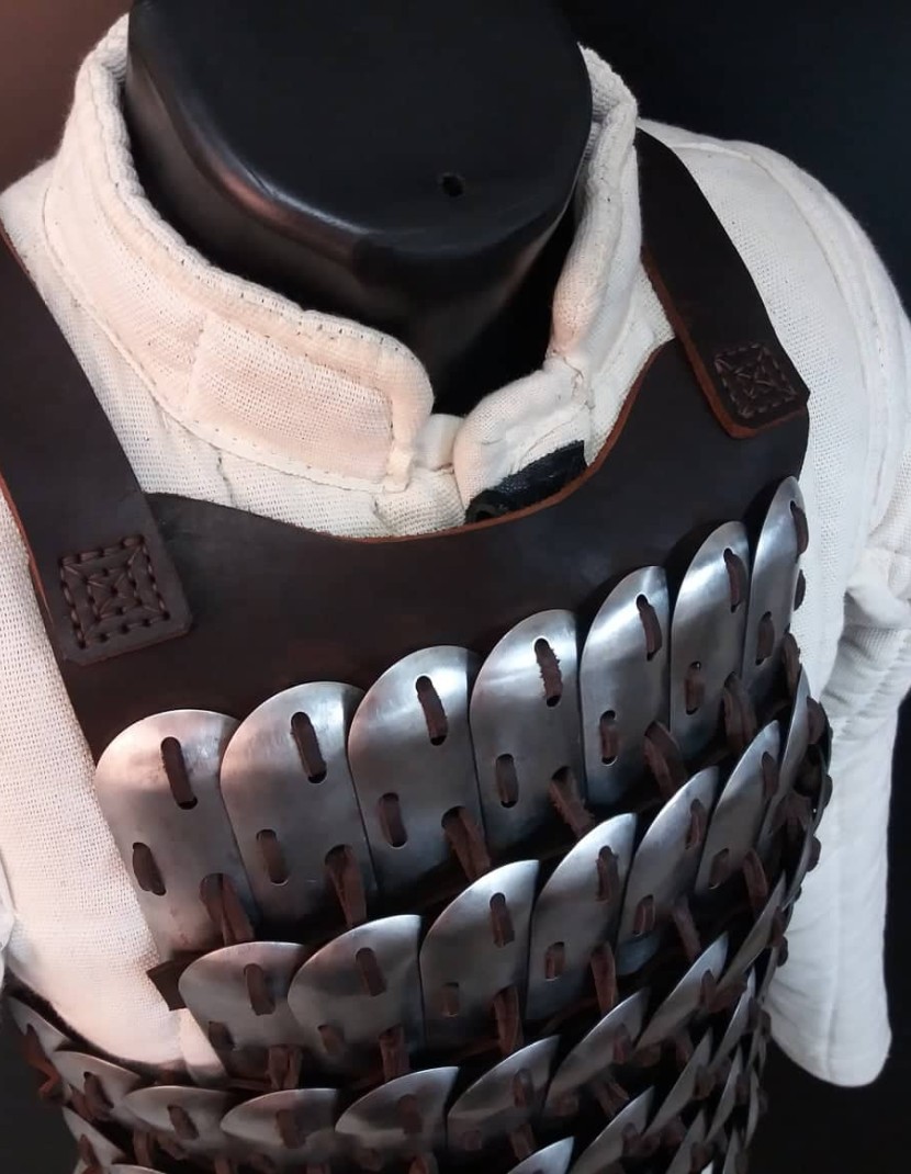 FRONT PART OF LAMELLAR ARMOR  photo made by Steel-mastery.com