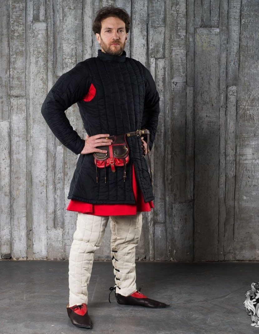 European gambeson 3 layers padding photo made by Steel-mastery.com