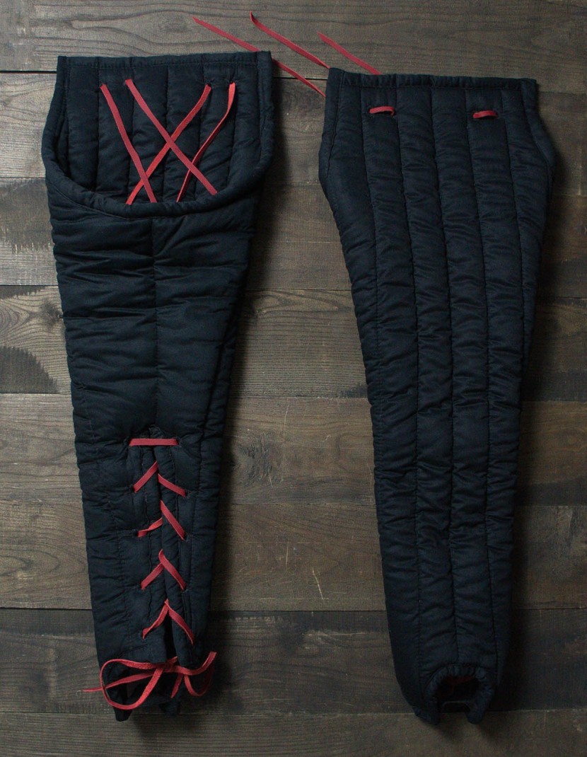 Padded chausses - 3 layers of padding photo made by Steel-mastery.com