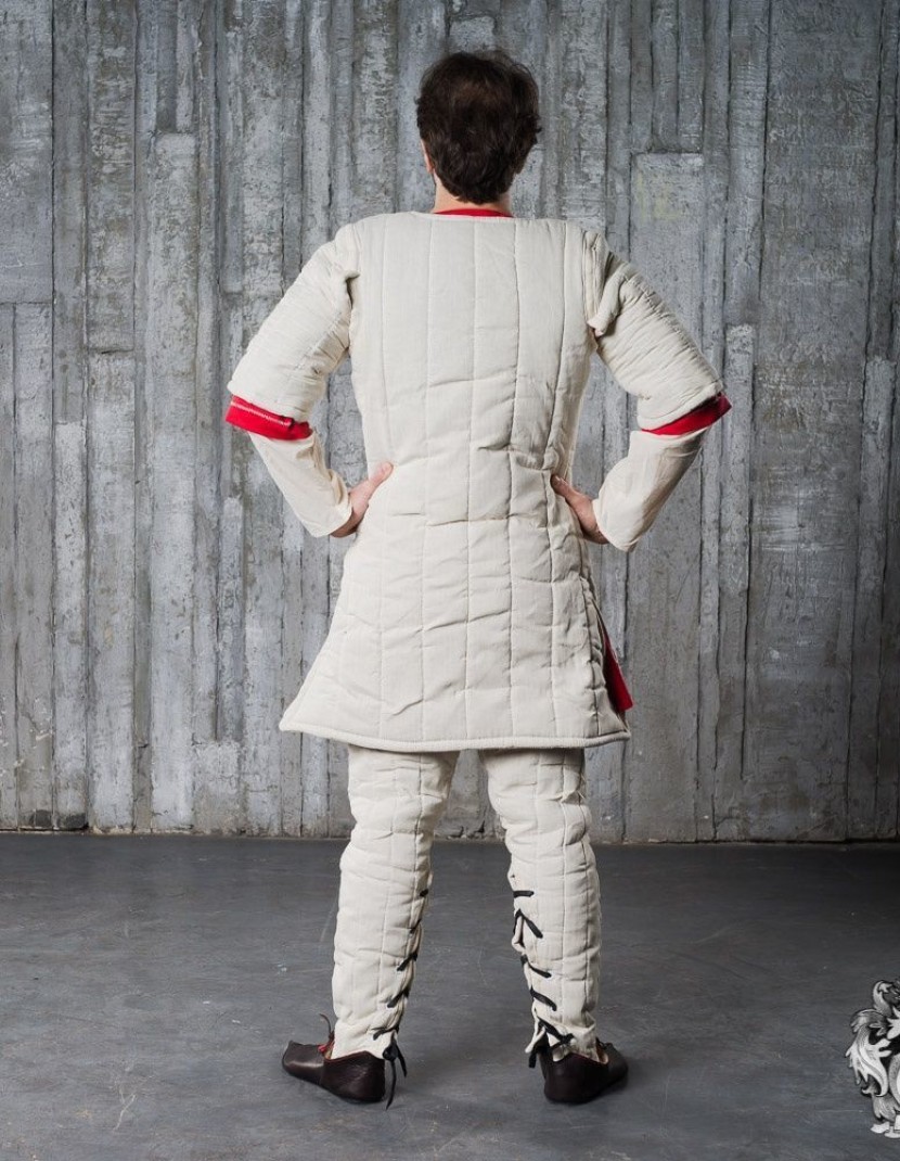 Gambeson VI-XIII century 3 layers padding photo made by Steel-mastery.com