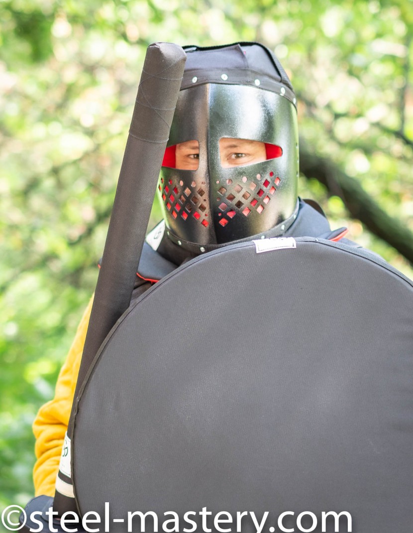 Soft Armor round shield   photo made by Steel-mastery.com