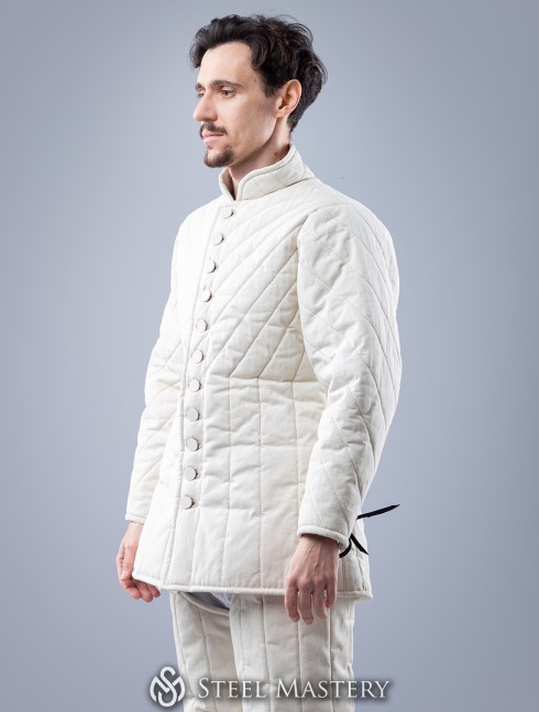 GAMBESON AND CHAUSSES FENCING SET