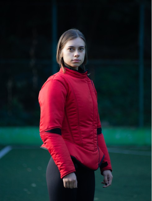 FEMALE SPORT JACKET FOR TRAININGS 